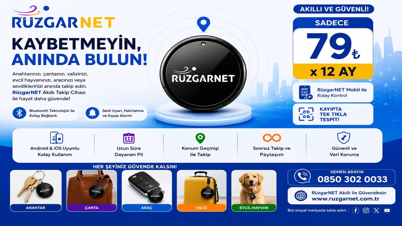 RüzgarNET Akıllı Takip Cihazı Kampanyası