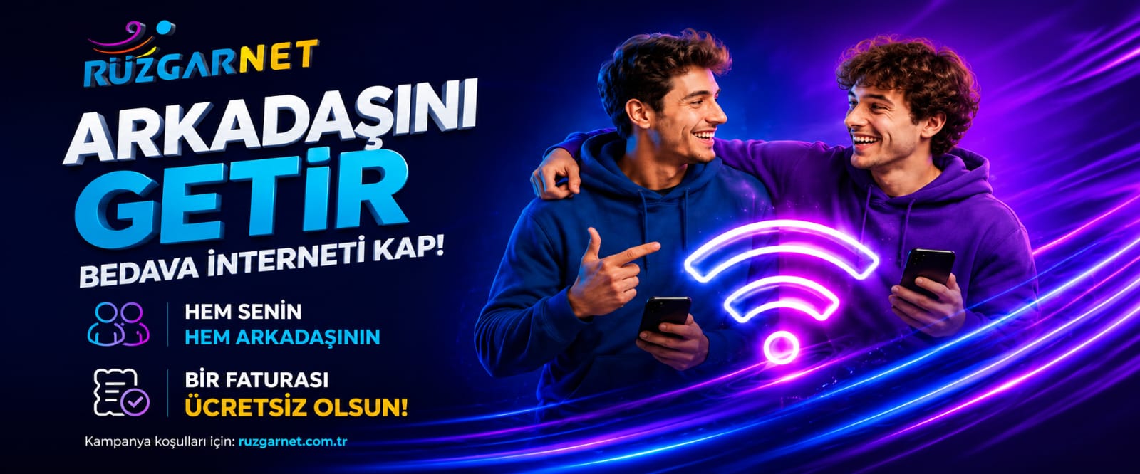 RüzgarNet Kampanyası: Arkadaşını Getir