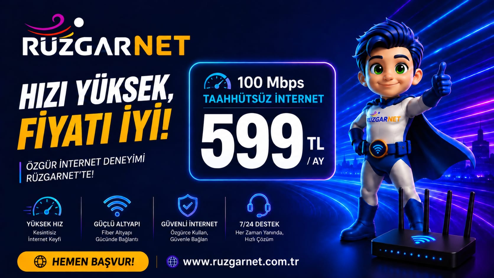 RüzgarNet IceSpeed İnternet Paketi