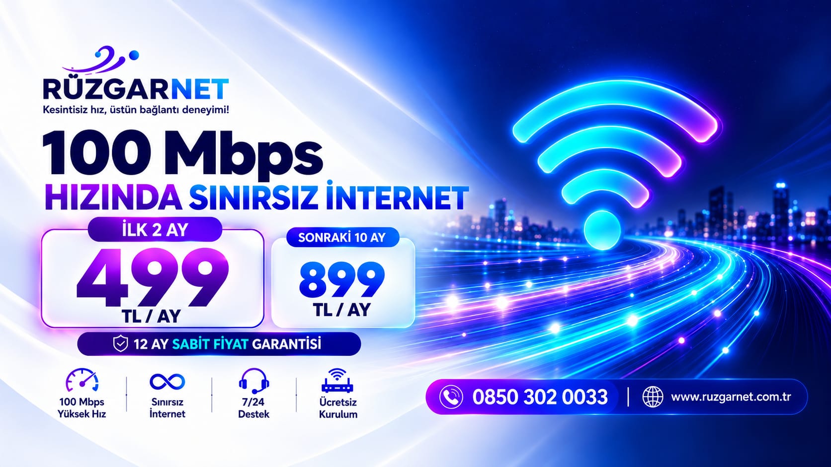 RüzgarNet Kışfest İnternet Kampanyası